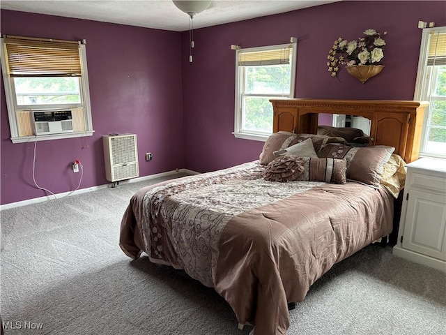 629 E 5th St, Salem, OH 44460 - carpeted bedroom featuring cooling unit and baseboards