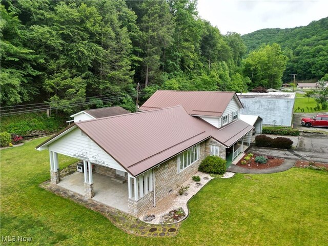 13088 Clay Hwy, Lizemores, WV 25125 - view of subject property with a forest