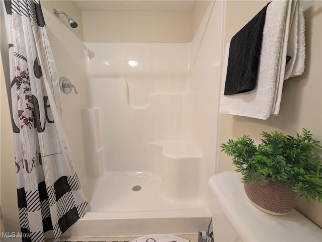 963 Ivydale Rd, Clay, WV 25043 - full bathroom featuring curtained shower