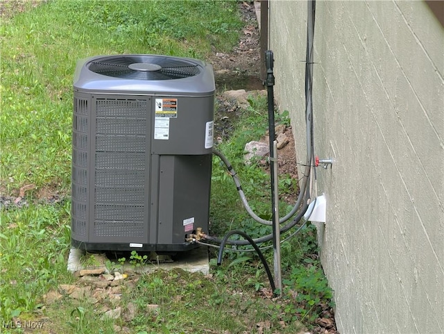 963 Ivydale Rd, Clay, WV 25043 - exterior view of a central AC unit