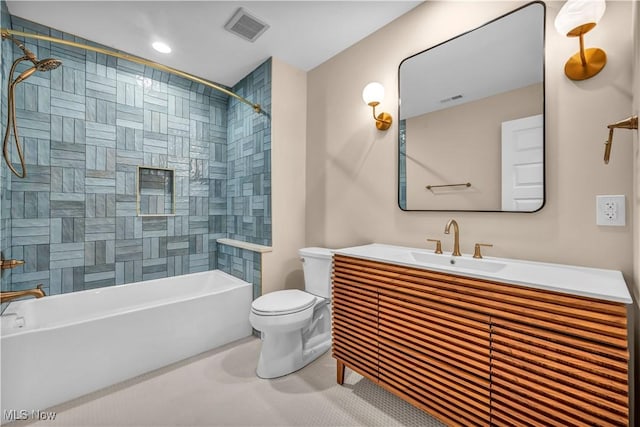 2705 Rocky Ridge Dr, Westlake, OH 44145 - full bath featuring vanity and shower / washtub combination