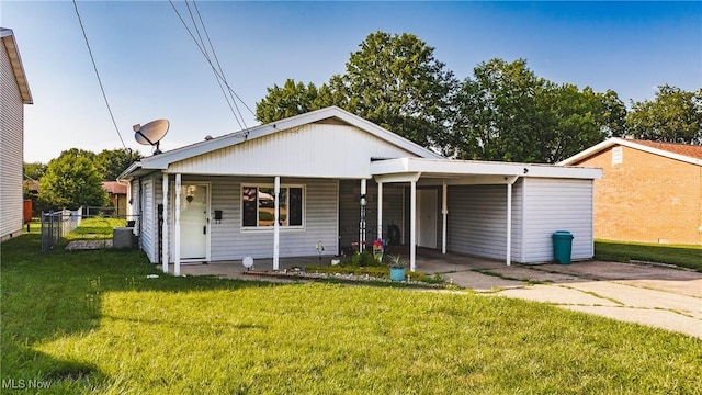 204 W 8 1/2 St, Williamstown, WV 26187 - view of front of house featuring a carport and a porch