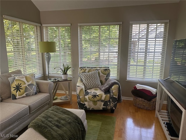 5-118 The Flds, Williamstown, WV 26187 - sunroom / solarium with wood finished floors and lofted ceiling