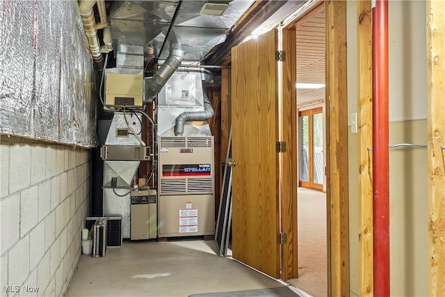 118 Steeplechase Ln, Munroe Falls, OH 44262 - utility room with heating unit