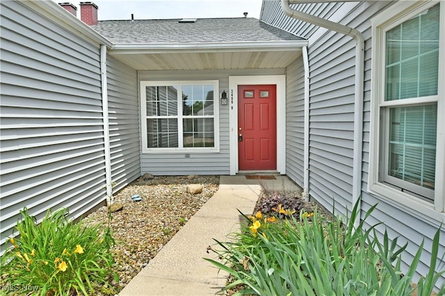 3406 Ivy Hill Cir Unit B, Cortland, OH 44410 - entrance to property featuring roof with shingles