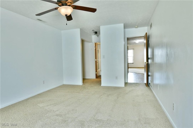 3406 Ivy Hill Cir Unit B, Cortland, OH 44410 - unfurnished bedroom featuring carpet flooring and a ceiling fan