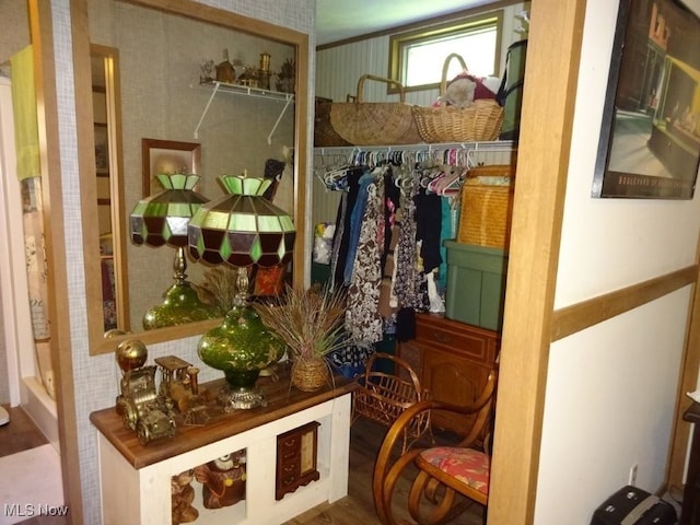 1389 Middle Fork Rd, Millstone, WV 25261 - mudroom with wood finished floors