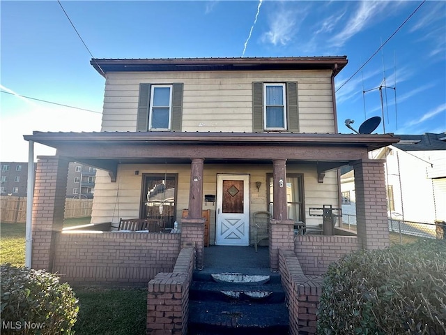 519 N 4th St, Toronto, OH 43964 - view of front of house with covered porch