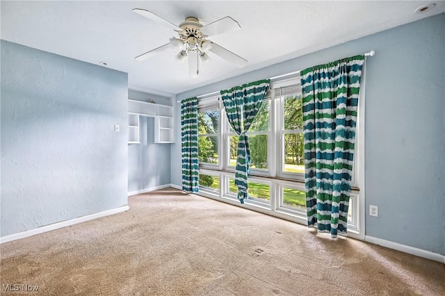 1130 Dairy Ln, East Liverpool, OH 43920 - unfurnished room featuring carpet flooring and a ceiling fan