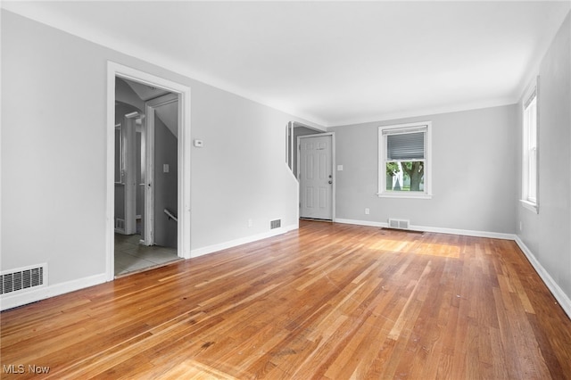 19501 Libby Rd, Maple Heights, OH 44137 - spare room featuring light wood-type flooring