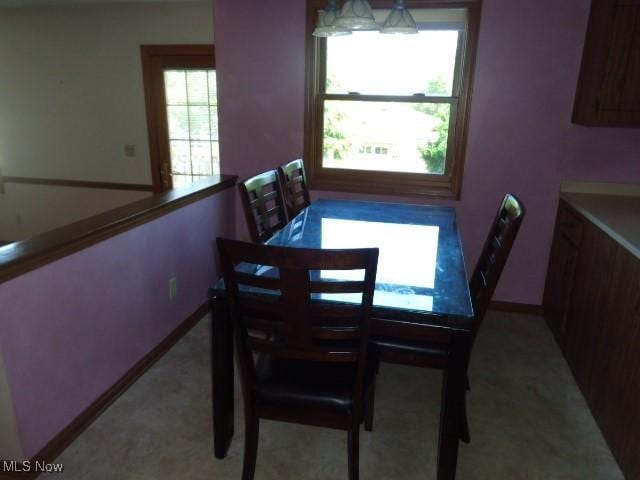 4326 Wood Thrush Dr, Parma, OH 44134 - dining room with baseboards