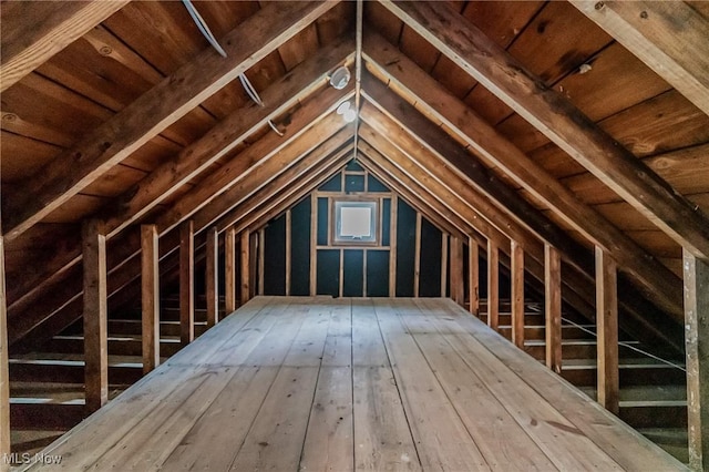17207 Maple Heights Blvd, Maple Heights, OH 44137 - view of unfinished attic