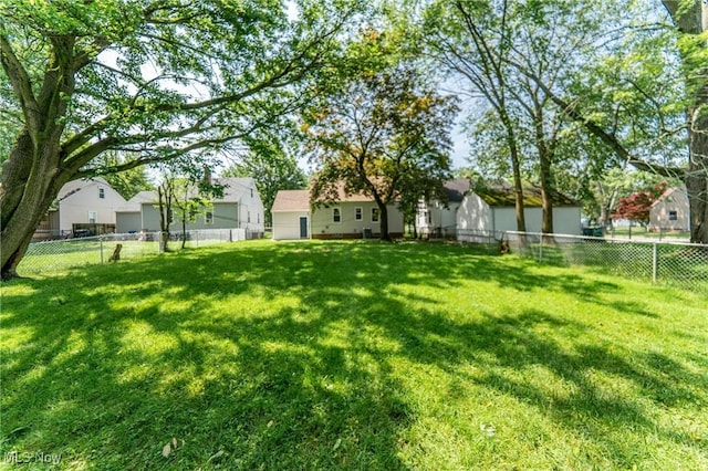 17207 Maple Heights Blvd, Maple Heights, OH 44137 - fenced backyard with a residential view