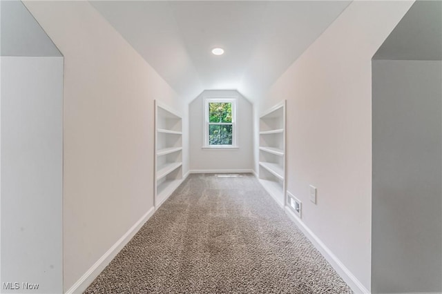 17207 Maple Heights Blvd, Maple Heights, OH 44137 - bonus room with built in features, vaulted ceiling, and carpet