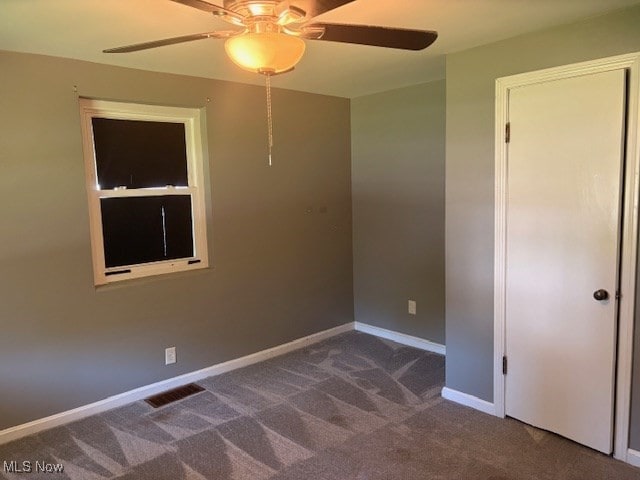 15920 Grove St, Middlefield, OH 44062 - spare room with carpet flooring and a ceiling fan
