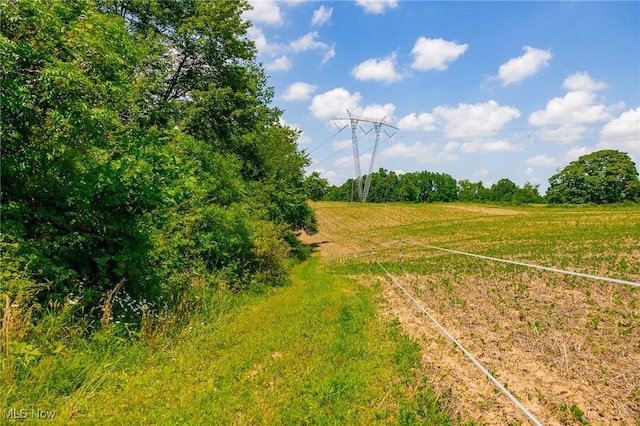 5251 Sugar Grove Rd, Cambridge, OH 43725 - view of yard featuring a view of rural / pastoral area