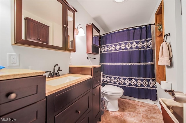 5251 Sugar Grove Rd, Cambridge, OH 43725 - full bath featuring vanity and a shower with shower curtain