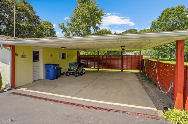 715 E Lincoln Way, Lisbon, OH 44432 - view of car parking featuring an attached carport