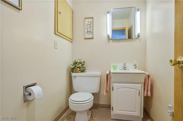 715 E Lincoln Way, Lisbon, OH 44432 - bathroom with toilet and vanity