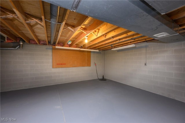 596 Glenmere Pl, Barberton, OH 44203 - view of unfinished basement