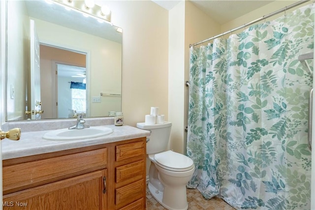 6706 Hogan Way NW, Canton, OH 44718 - bathroom with vanity and curtained shower