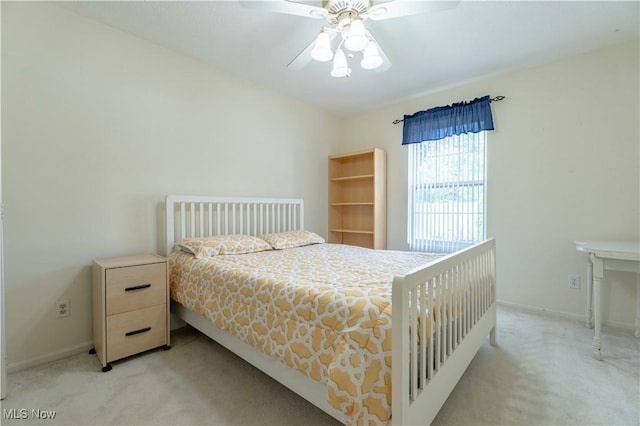 6706 Hogan Way NW, Canton, OH 44718 - bedroom with carpet floors and ceiling fan