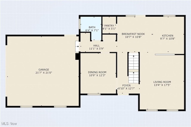 448 Derbyshire Rd, Akron, OH 44319 - view of property floor plan