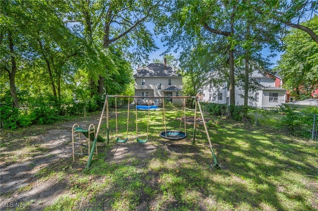 10602 Orville Ave, Cleveland, OH 44106 - view of yard featuring a playground
