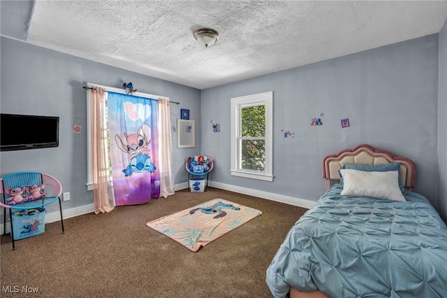 10602 Orville Ave, Cleveland, OH 44106 - bedroom with carpet and a textured ceiling