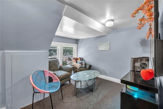 10602 Orville Ave, Cleveland, OH 44106 - living area with baseboards and carpet