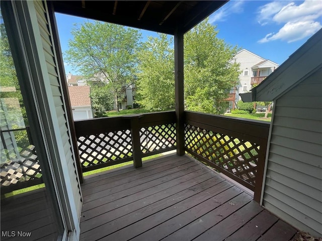 1304 Cedarwood Dr Unit D2, Westlake, OH 44145 - view of wooden deck