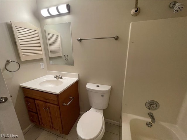 1304 Cedarwood Dr Unit D2, Westlake, OH 44145 - full bath featuring vanity, tile patterned floors, and tub / shower combination