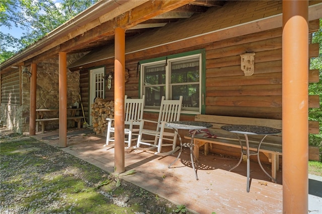 30101 Friendly Ridge Rd, Freeport, OH 43973 - view of covered porch