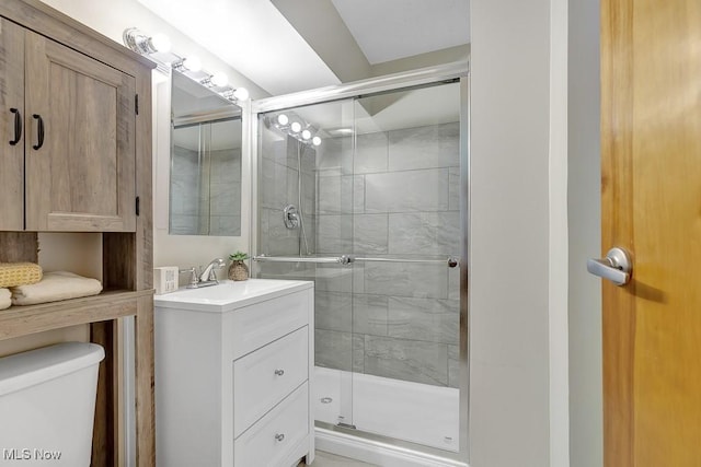 25801 Lake Shore Blvd Unit 28, Euclid, OH 44132 - bathroom featuring a stall shower and vanity