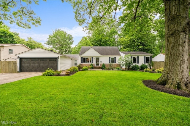 6190 Fitch Rd, North Olmsted, OH 44070 - view of front of property with concrete driveway
