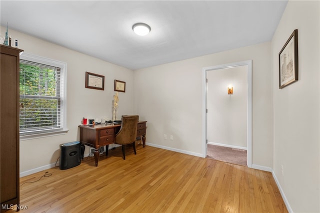 6190 Fitch Rd, North Olmsted, OH 44070 - office with light wood-style floors and baseboards