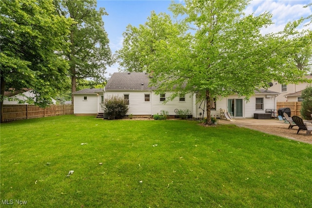 6190 Fitch Rd, North Olmsted, OH 44070 - rear view of house featuring a patio