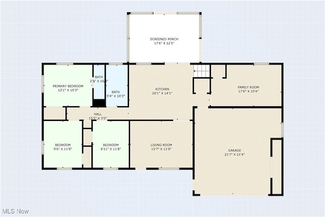 578 25th St NW, Massillon, OH 44647 - view of property floor plan