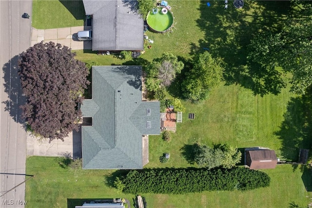 578 25th St NW, Massillon, OH 44647 - aerial view of property and surrounding area