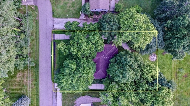8171 Pheasant Ave NW, North Canton, OH 44720 - aerial view of property's location featuring property parcel outlined