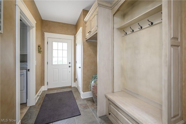 8309 Gentry St NW, Massillon, OH 44646 - mudroom with baseboards