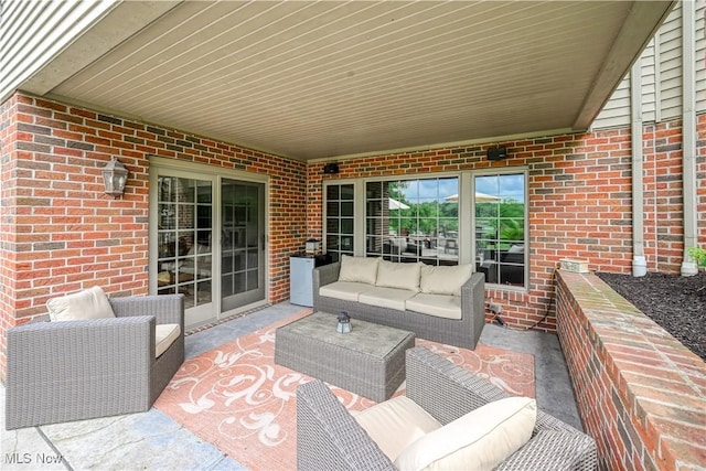 8309 Gentry St NW, Massillon, OH 44646 - view of patio with an outdoor hangout area