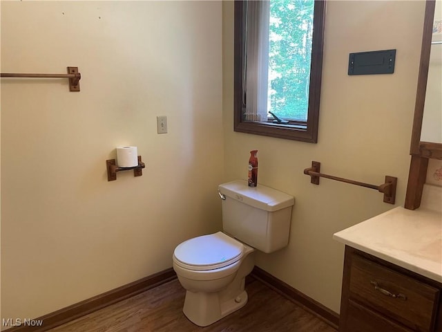 5450 King Graves Rd, Vienna, OH 44473 - bathroom with vanity and wood finished floors