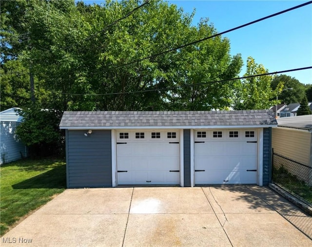 5711 W 54th St, Parma, OH 44129 - view of detached garage