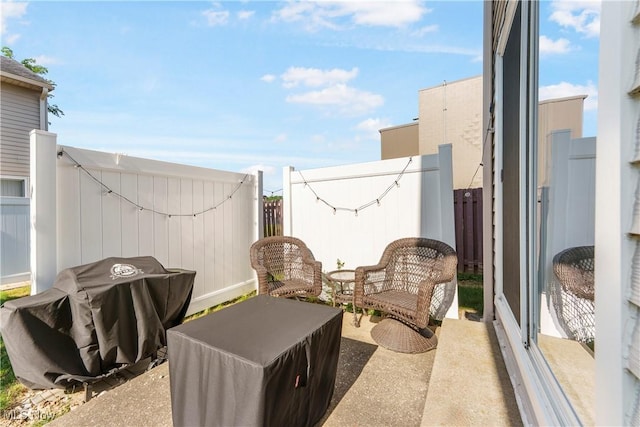 1234 W Maple St, North Canton, OH 44720 - view of patio featuring area for grilling