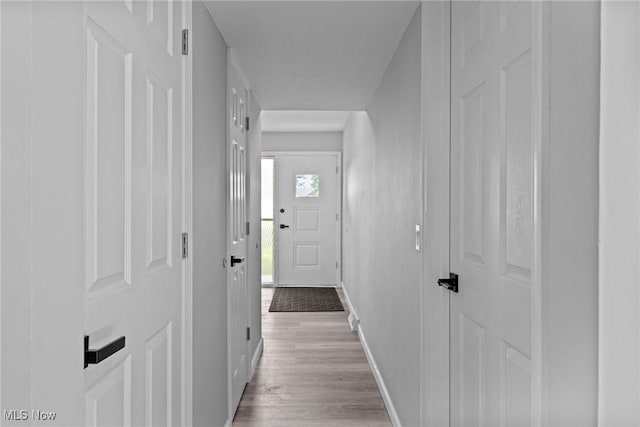 1303 E Dartmoor Ave, Seven Hills, OH 44131 - hallway featuring light wood finished floors and baseboards