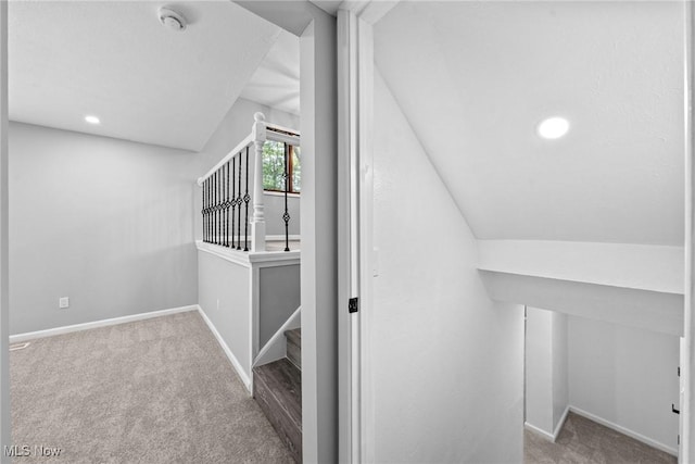 1303 E Dartmoor Ave, Seven Hills, OH 44131 - additional living space with carpet flooring, recessed lighting, and vaulted ceiling