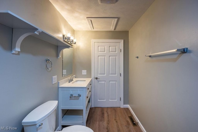 1320 21st St, Vienna, WV 26105 - bathroom featuring vanity and wood finished floors