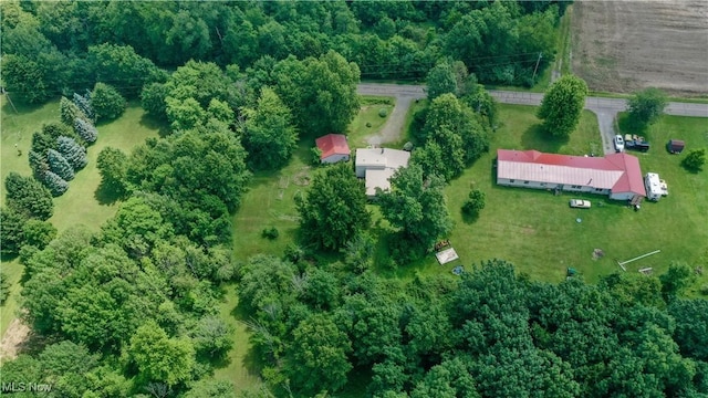 8756 Cook Rd, Salem, OH 44460 - aerial view of property and surrounding area with rural landscape