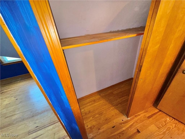 view of closet